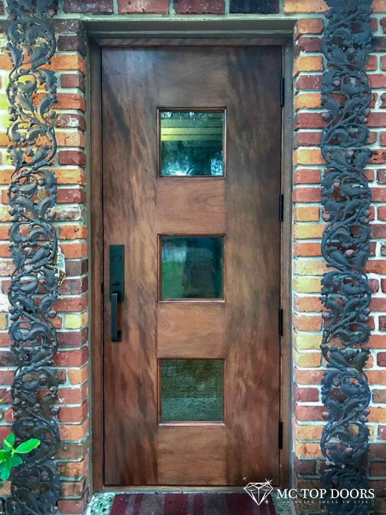 Custom Glass Door Design