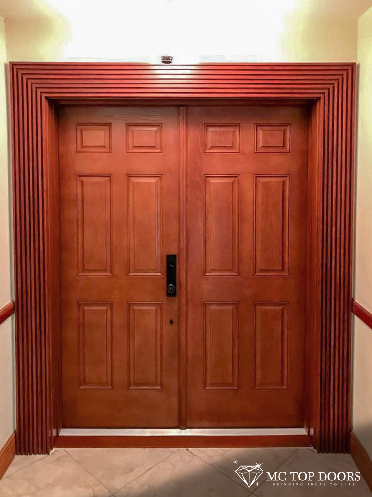 Double Hung Wood Door